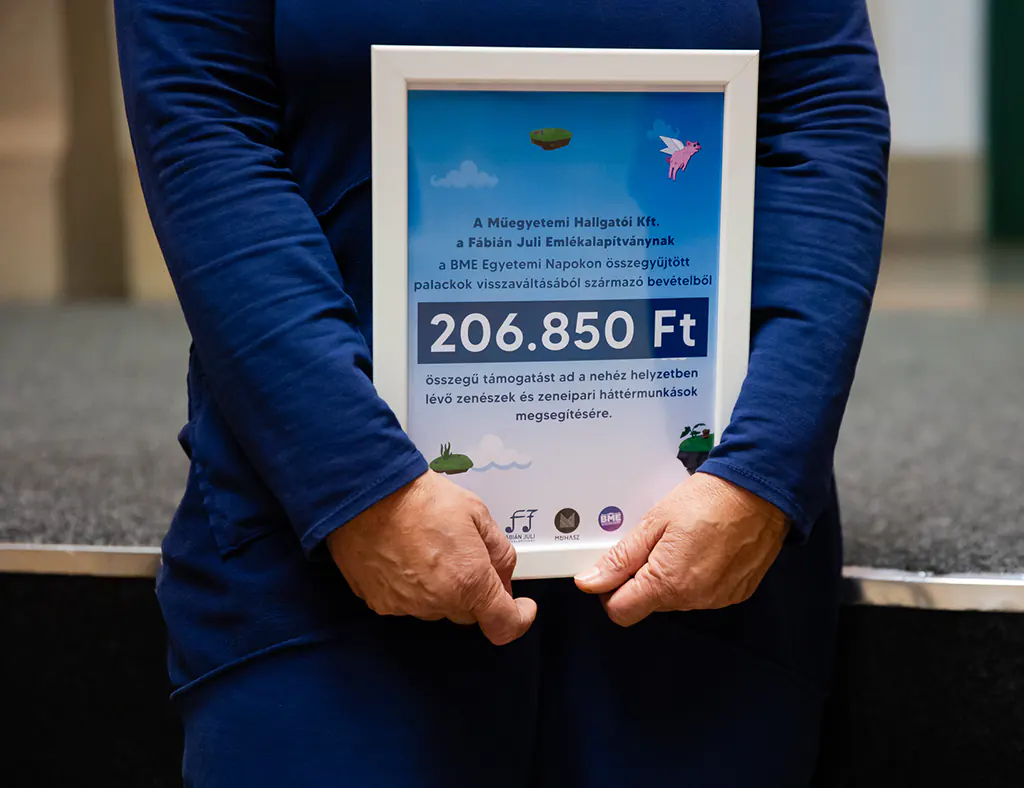 Egy jó ügy érdekében fogtak össze a hallgatók a BME Egyetemi Napokon